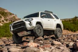 2021 Toyota 4Runner TRD Pro in white.
